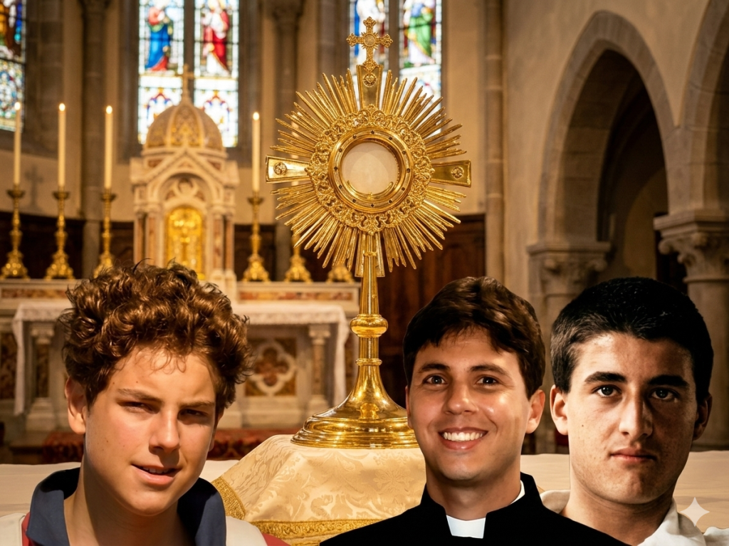 JOVENS, ALEGRES E&nbsp;SANTOS